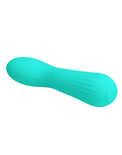 Pretty Love - Faun - Buigzame G-Spot Vibrator - Turquoise-Erotiekvoordeel.nl