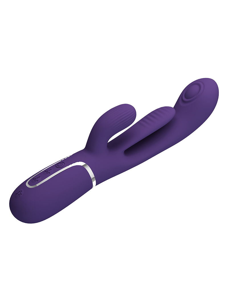 Pretty Love - Shania - Kloppende Rabbit Vibrator - Paars-Erotiekvoordeel.nl