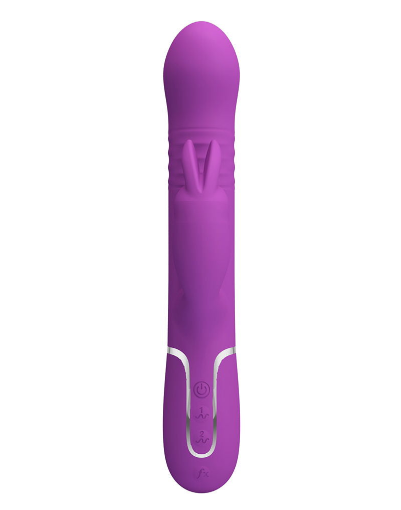 Pretty Love - Coale - Rabbit Vibrator - Paars-Erotiekvoordeel.nl