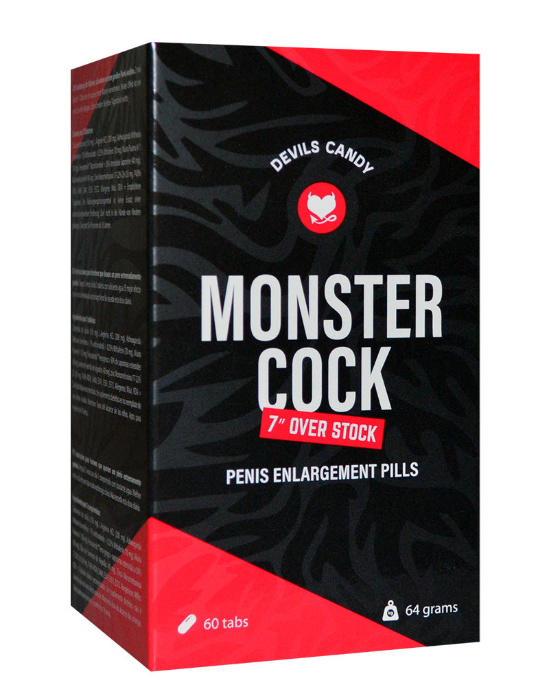 Morningstar - Devils Candy Monster Cock 7" Overstock - Hardere Erecties - 60 tabletten-Erotiekvoordeel.nl