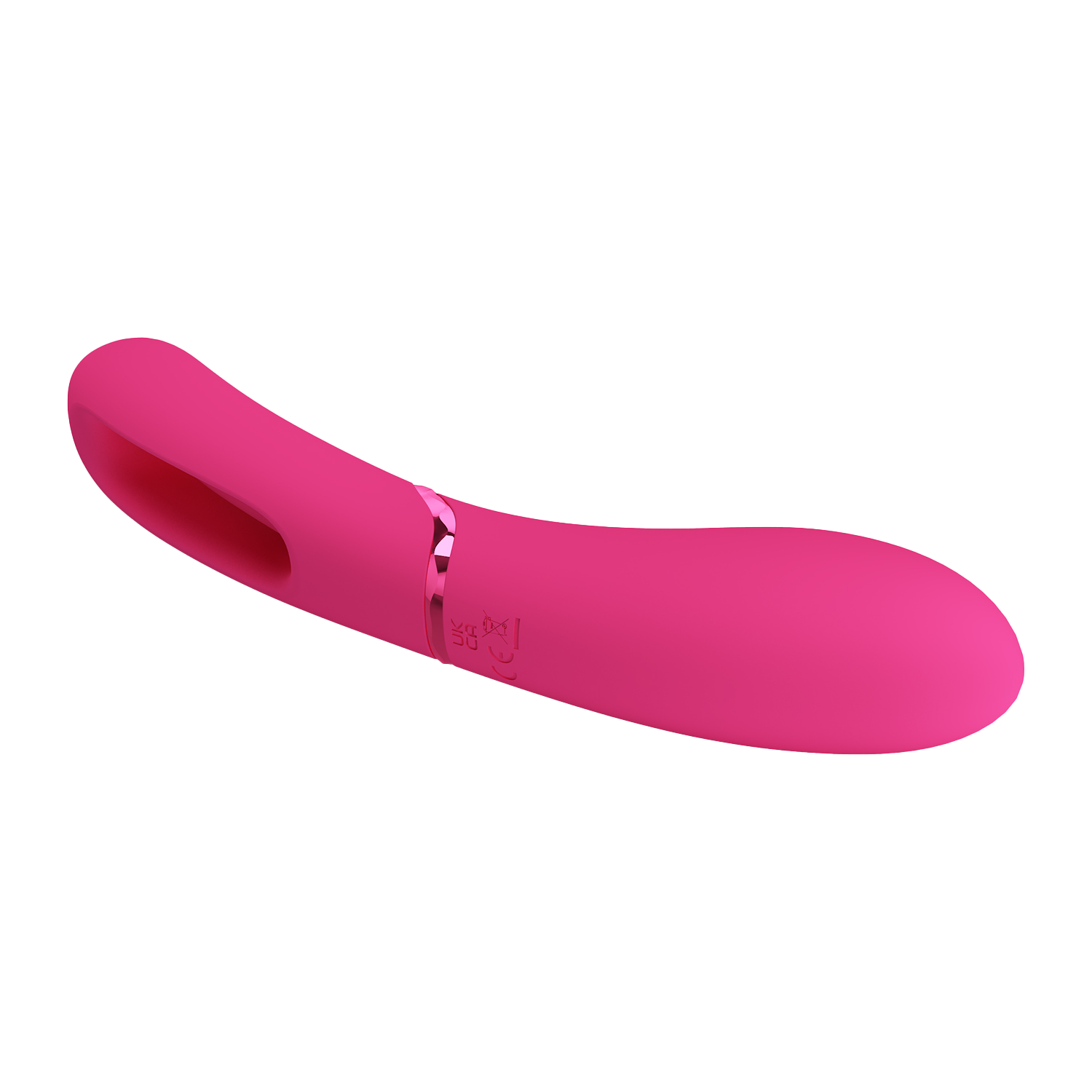 Pretty Love - Romance Lexie - Vibrator met Wiebelend Tongetje - Roze-Erotiekvoordeel.nl