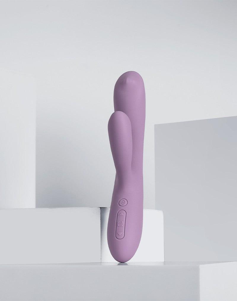 SVAKOM - Trysta Neo - Interactieve Rabbit Vibrator met G-Spot Balletje - Pink-Erotiekvoordeel.nl