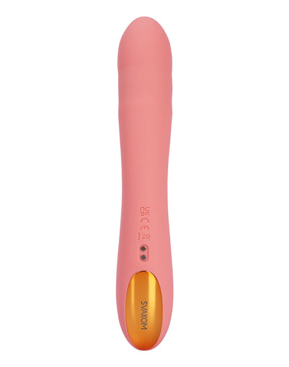 Svakom - Ava Neo - Stotende Vibrator - Thrusting Vibrator - Met App Control - Perzik Roze-Erotiekvoordeel.nl