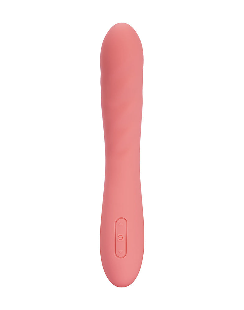 Svakom - Ava Neo - Stotende Vibrator - Thrusting Vibrator - Met App Control - Perzik Roze-Erotiekvoordeel.nl