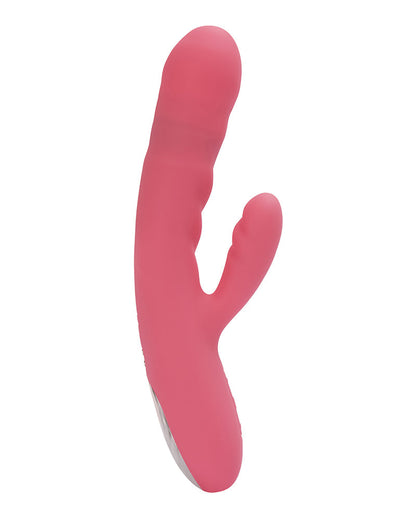 Svakom - Avery - Stotende Rabbit Vibrator - Strawberry Pink-Erotiekvoordeel.nl