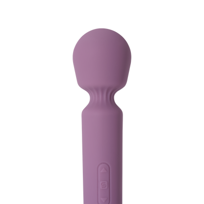 Svakom - Mini Emma Neo - Interactieve Compacte Wand Vibrator - Paars-Erotiekvoordeel.nl