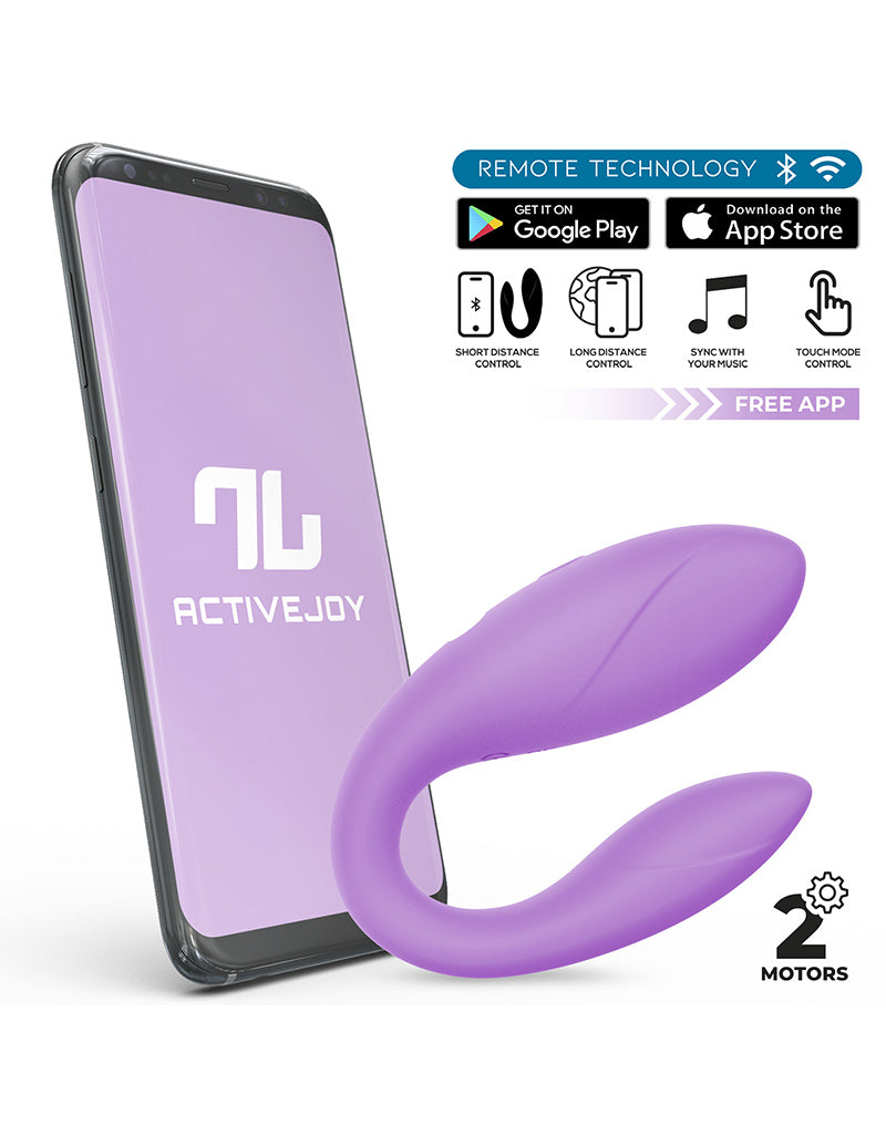 Intoyou - Partner Vibrator met App Control - Lila-Erotiekvoordeel.nl