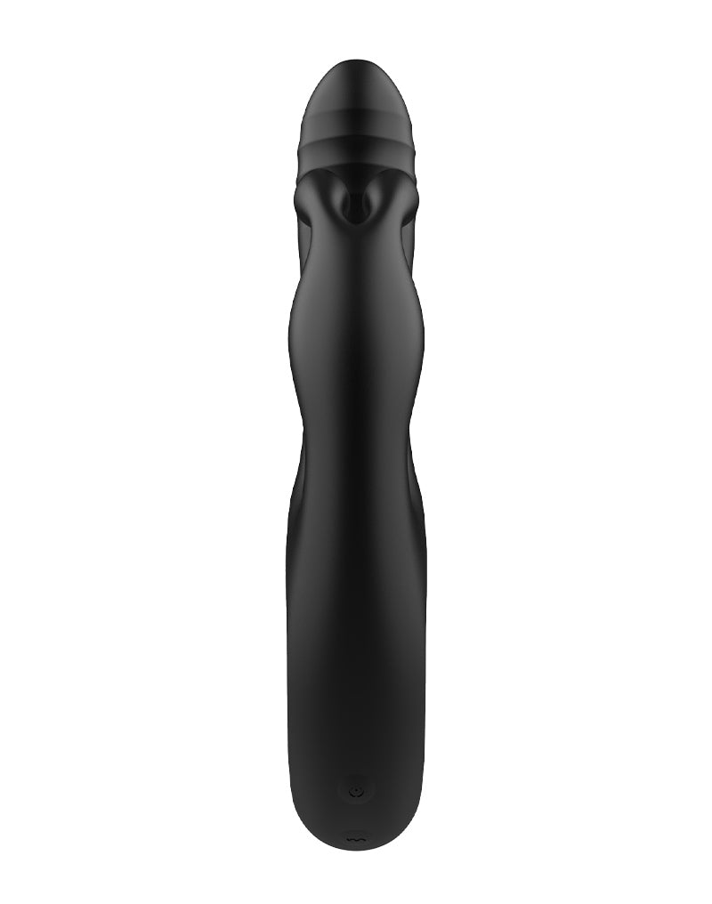 Rimba - Sensual nights SN09 - Stotende Rabbit Vibrator - Zwart-Erotiekvoordeel.nl