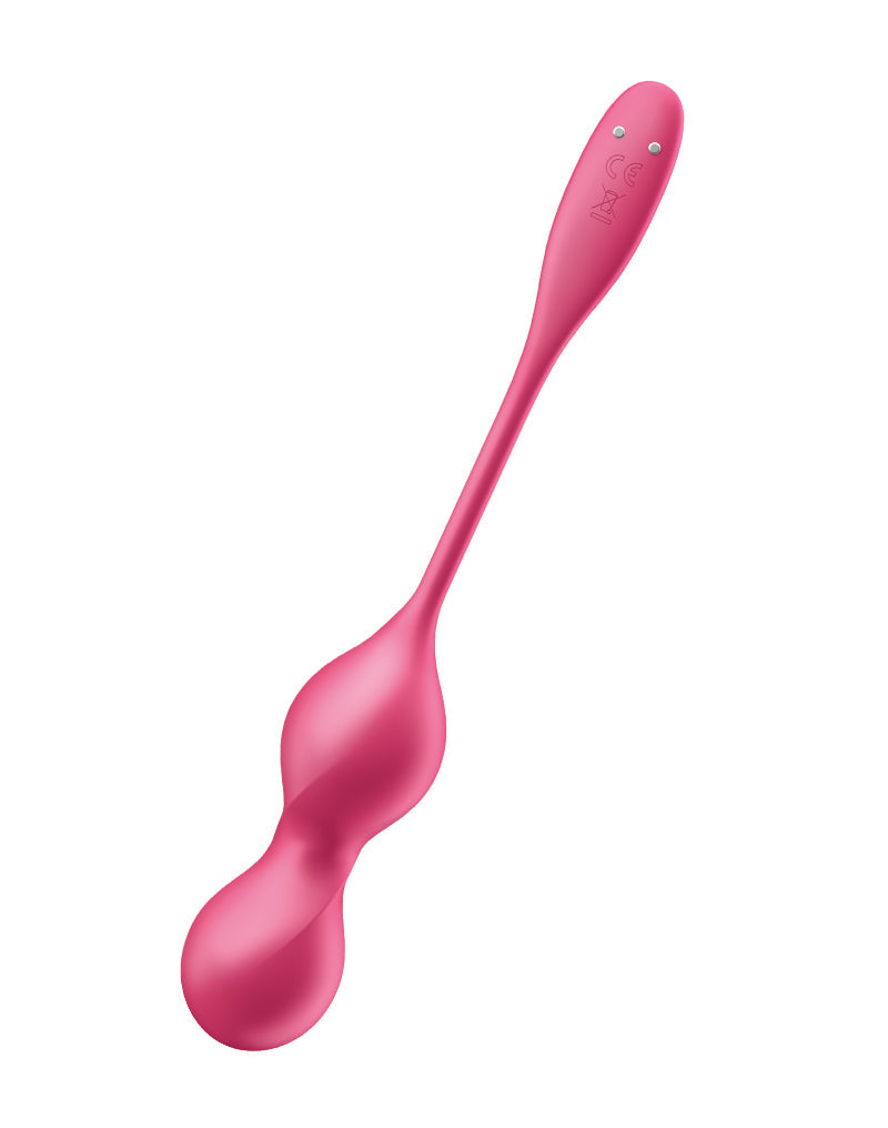 Satisfyer - Love Birds 2 - Vibrerende Vaginale Balletjes - Met App Control - Roze-Erotiekvoordeel.nl