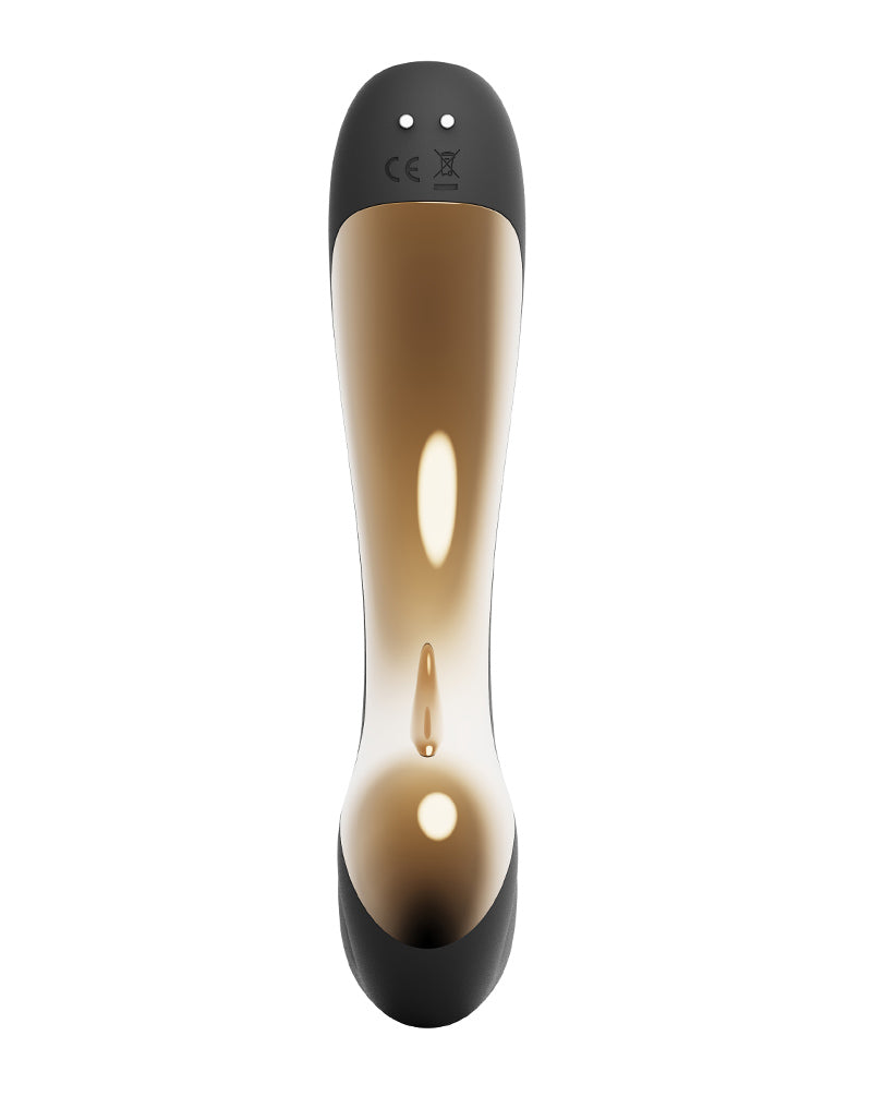 Zalo - Talis - G-Spot Pulsewave Vibrator met Zuigfunctie en Verwarmfunctie - Zwart-Erotiekvoordeel.nl