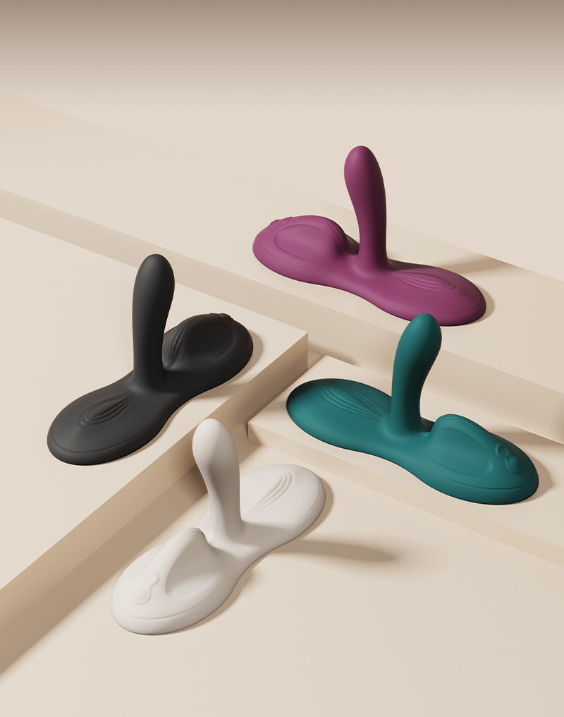 Zalo - Flora - Vibrator-kussen - Hands-free Vibrator - Met Warmtefunctie - Smaragd Groen-Erotiekvoordeel.nl