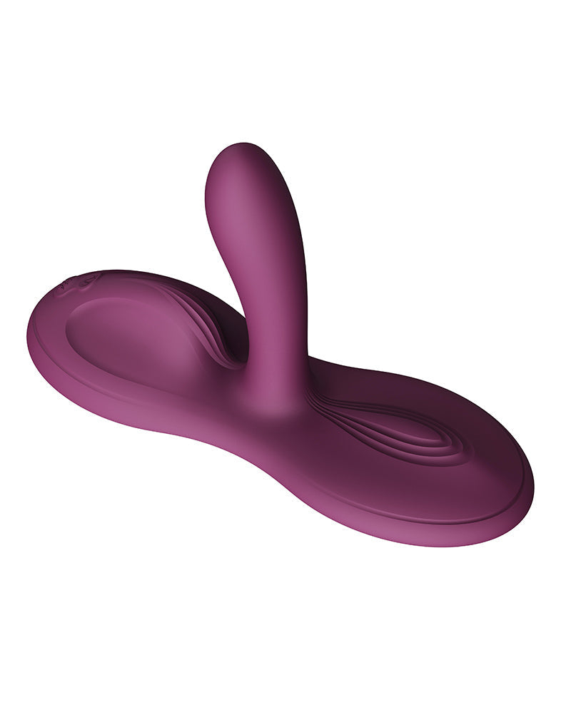 Zalo - Flora - Vibrator-kussen - Hands-free Vibrator - Met Warmtefunctie - Amethyst Paars-Erotiekvoordeel.nl