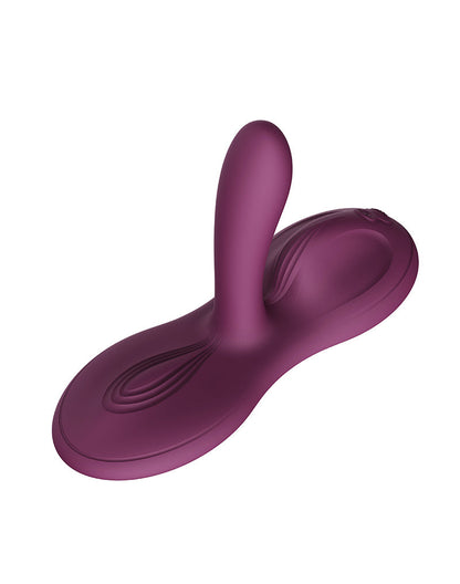 Zalo - Flora - Vibrator-kussen - Hands-free Vibrator - Met Warmtefunctie - Amethyst Paars-Erotiekvoordeel.nl