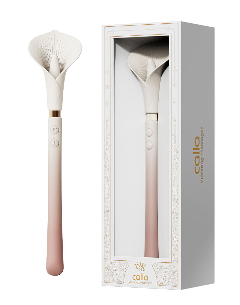 ZALO - Calla - Vibrerende Clitoral Pinpoint Massager - Bloesemroze-Erotiekvoordeel.nl