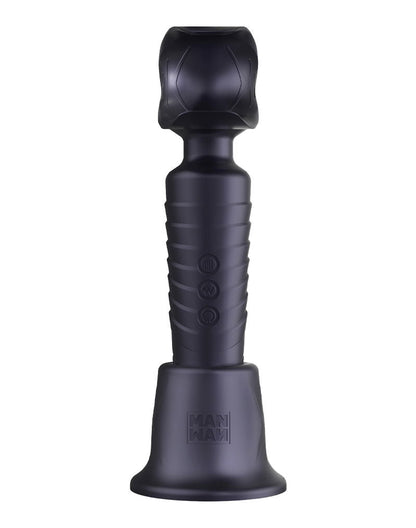 ManWan - Holden - Universele Wand Vibrator Houder met Zuignap - Black Plum