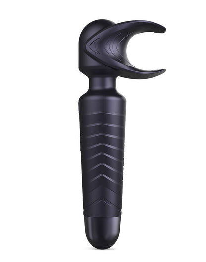 ManWan - Man.Wand EVO - Oplaadbare Masturbator èn Wand Vibrator - Black Plum