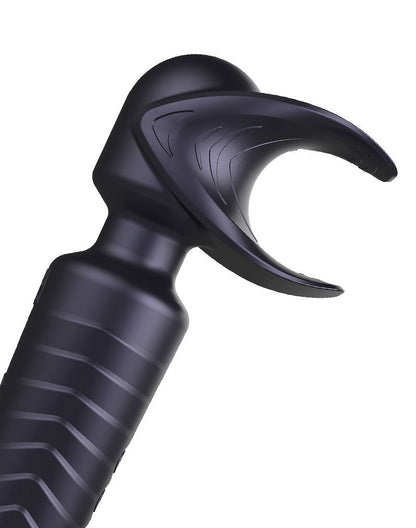 ManWan - Man.Wand EVO - Oplaadbare Masturbator èn Wand Vibrator - Black Plum