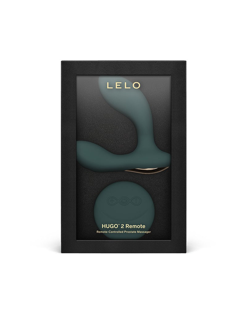 LELO - Hugo 2 - Prostaat Vibrator - Prostaat Massager - Met Afstandsbediening - Zeegroen-Erotiekvoordeel.nl