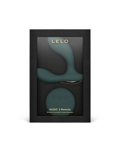 LELO - Hugo 2 - Prostaat Vibrator - Prostaat Massager - Met Afstandsbediening - Zeegroen-Erotiekvoordeel.nl