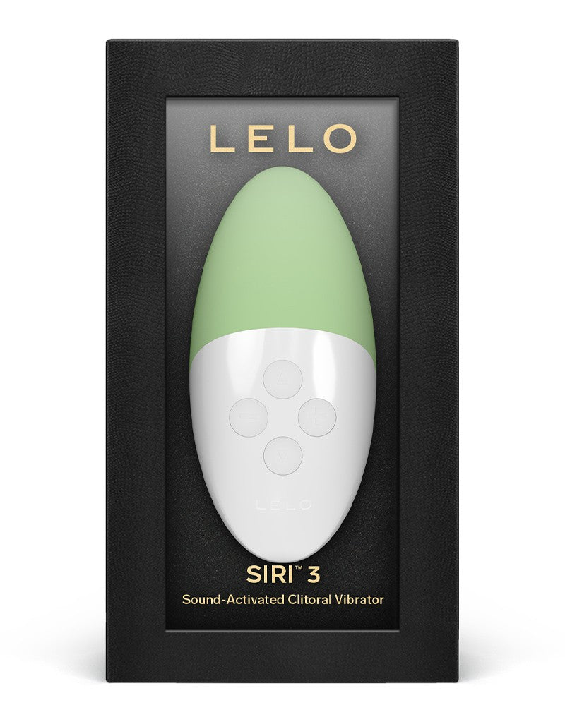 LELO - Siri 3 - Pulse Play Vibrator - Reageert op Geluid en Muziek - Lichtgroen-Erotiekvoordeel.nl