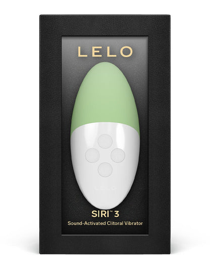 LELO - Siri 3 - Pulse Play Vibrator - Reageert op Geluid en Muziek - Lichtgroen-Erotiekvoordeel.nl