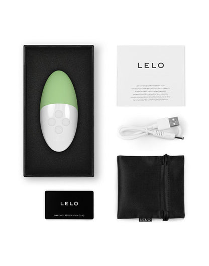 LELO - Siri 3 - Pulse Play Vibrator - Reageert op Geluid en Muziek - Lichtgroen-Erotiekvoordeel.nl