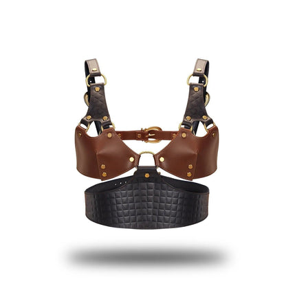 Liebe Seele - The Equestrian Leather Bustier - Leren Bustier-Erotiekvoordeel.nl