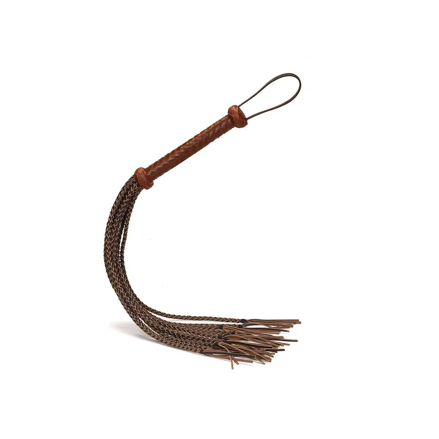 Liebe Seele - The Equestrian Leather Cat O' Nine Tails Flogger - Leren Flogger-Erotiekvoordeel.nl