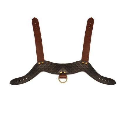 Liebe Seele - The Equestrian Leather Chest Harness - Leren Harnas Riemenbody-Erotiekvoordeel.nl