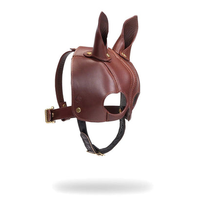 Liebe Seele - The Equestrian Leather Horse Mask - Leren Masker-Erotiekvoordeel.nl