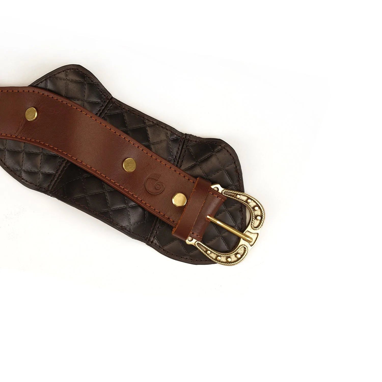 Liebe Seele - The Equestrian Leather Posture Collar And Leash - Leren Halsband Met Ketting-Erotiekvoordeel.nl