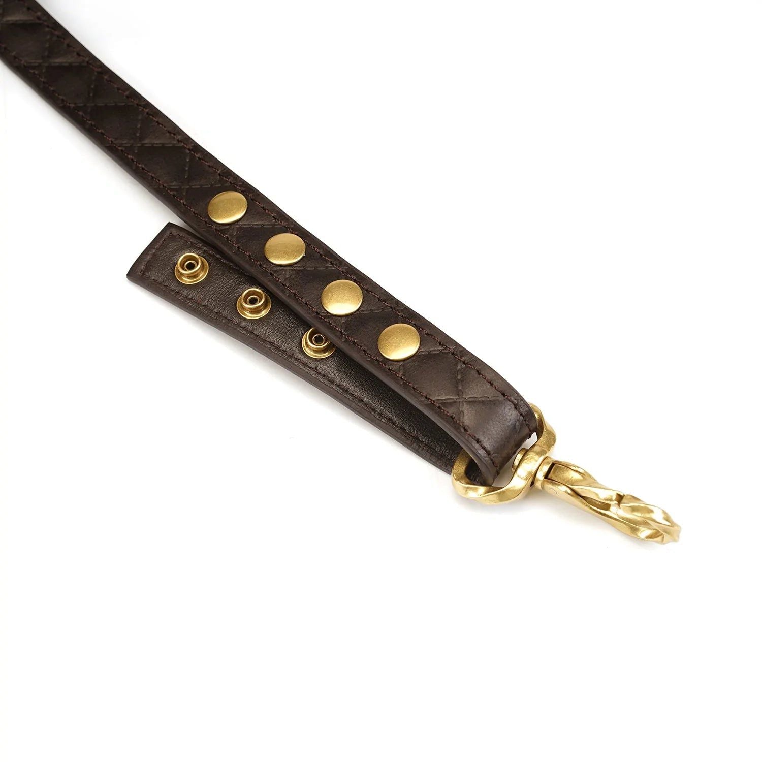 Liebe Seele - The Equestrian Waist Belt & Suspenders - Leren Taille Riem-Erotiekvoordeel.nl