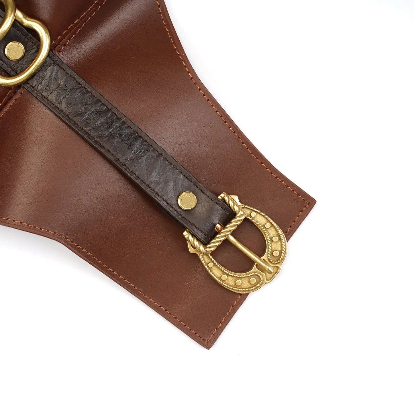 Liebe Seele - The Equestrian Waist Belt & Suspenders - Leren Taille Riem-Erotiekvoordeel.nl