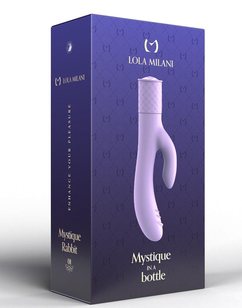 Lola Milani - Mystique in a Bottle - Rabbit Vibrator - Lila-Erotiekvoordeel.nl