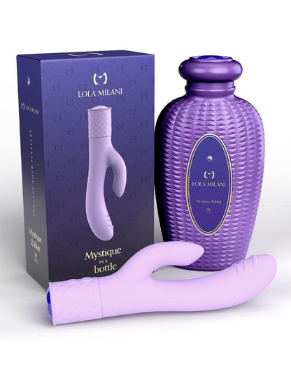 Lola Milani - Mystique in a Bottle - Rabbit Vibrator - Lila-Erotiekvoordeel.nl