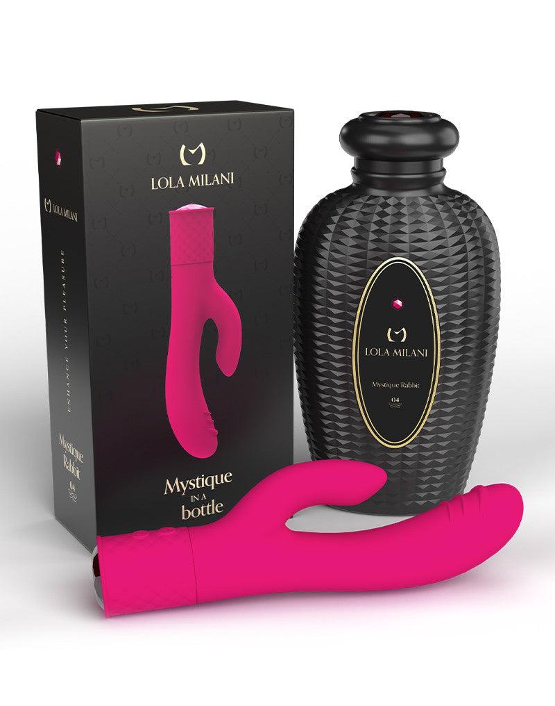 Lola Milani - Mystique in a Bottle - Rabbit Vibrator - Roze-Erotiekvoordeel.nl