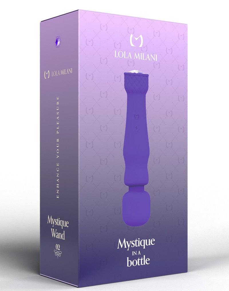 Lola Milani - Mystique in a Bottle - Wand Vibrator - Paars-Erotiekvoordeel.nl