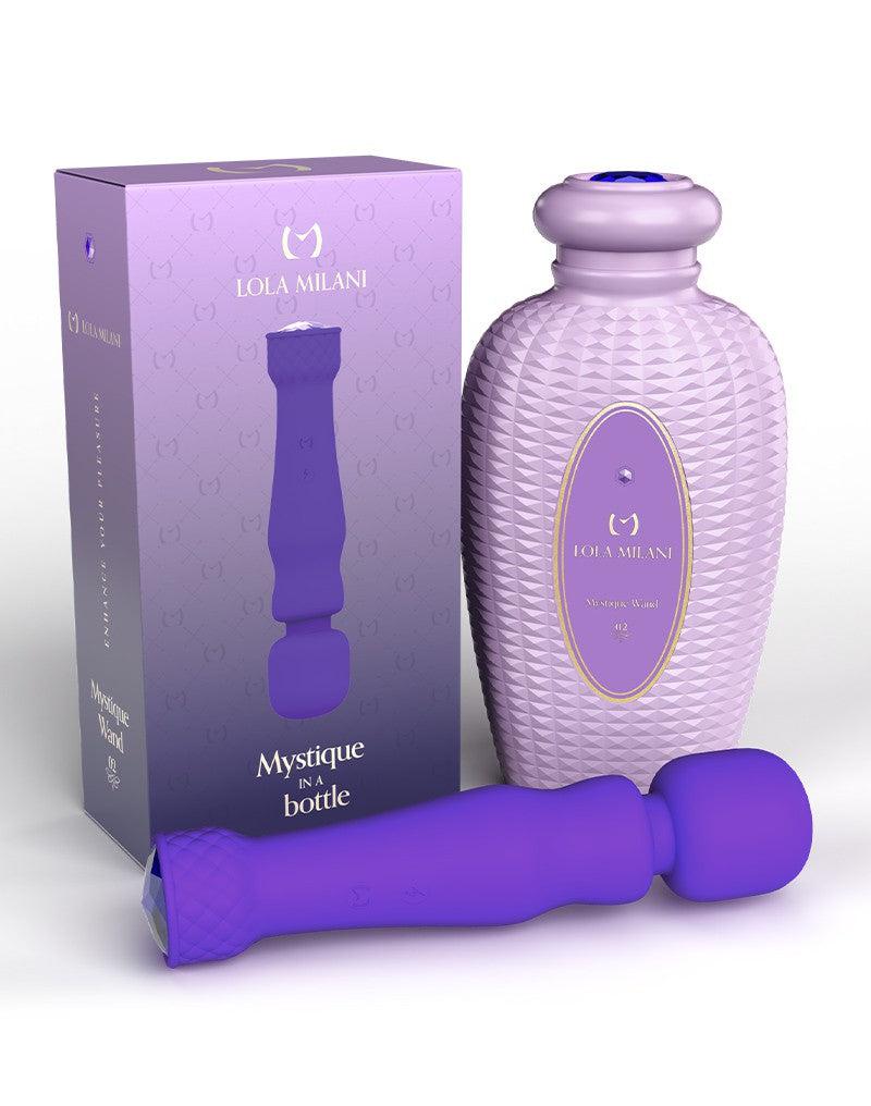 Lola Milani - Mystique in a Bottle - Wand Vibrator - Paars-Erotiekvoordeel.nl