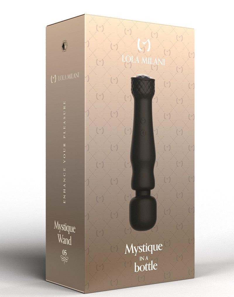 Lola Milani - Mystique in a Bottle - Wand Vibrator - Zwart-Erotiekvoordeel.nl