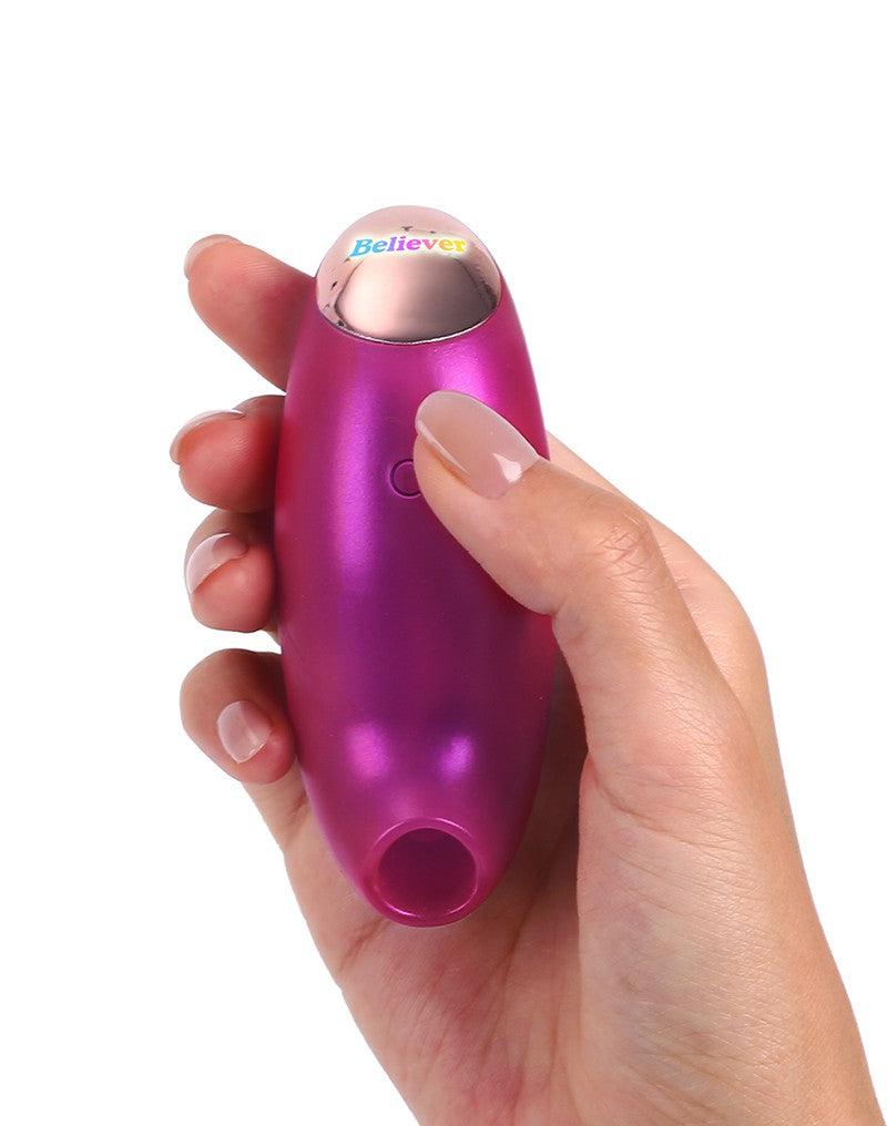 Love to Love - Believer - Luchtdruk Vibrator - Clitoris Vibrator - Roze-Erotiekvoordeel.nl