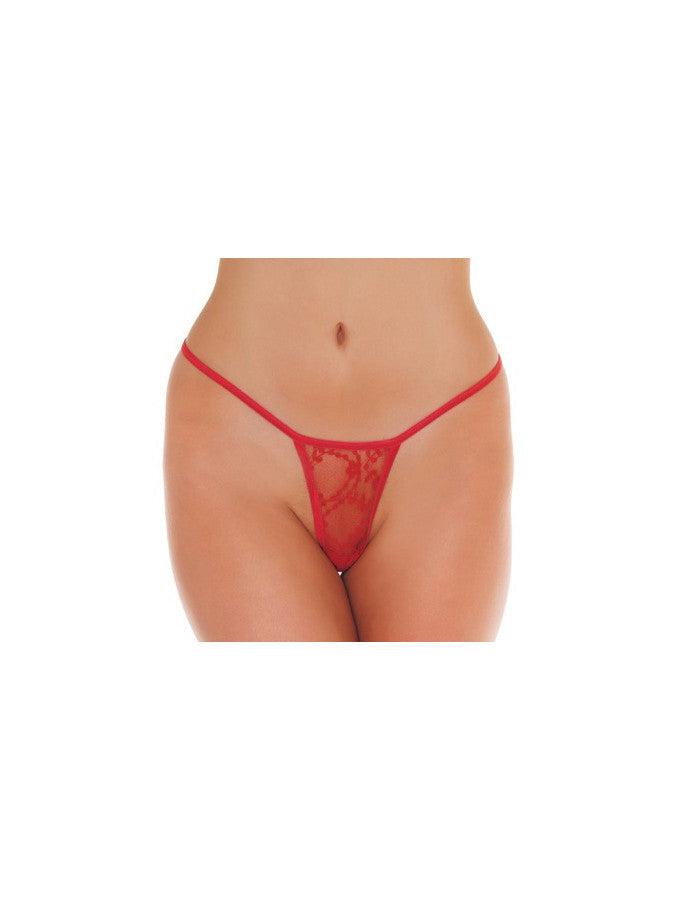 Amorable - Mini Tanga String - Rood-Erotiekvoordeel.nl