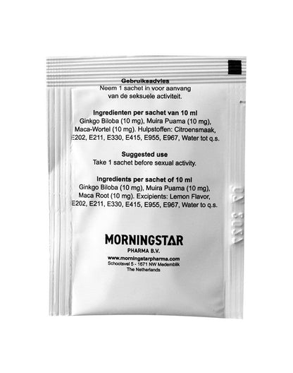 Morningstar - Libidojelly - Erectiemiddel - Sachets-Erotiekvoordeel.nl