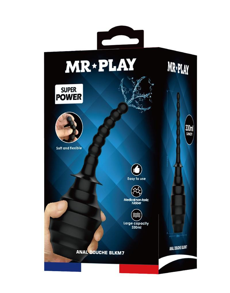 Mr. Play - Anaal Douche - Super Power - Flexibele Inbrengcanule-Erotiekvoordeel.nl