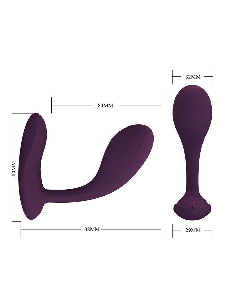 Pretty Love - Baird - Panty Vibrator - Draagbare Vibrator - Vibrerend Slipje - Met App Control-Erotiekvoordeel.nl