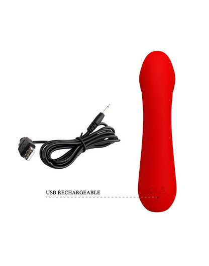 Pretty Love - Cetus - G-spot Vibrator - Rood-Erotiekvoordeel.nl