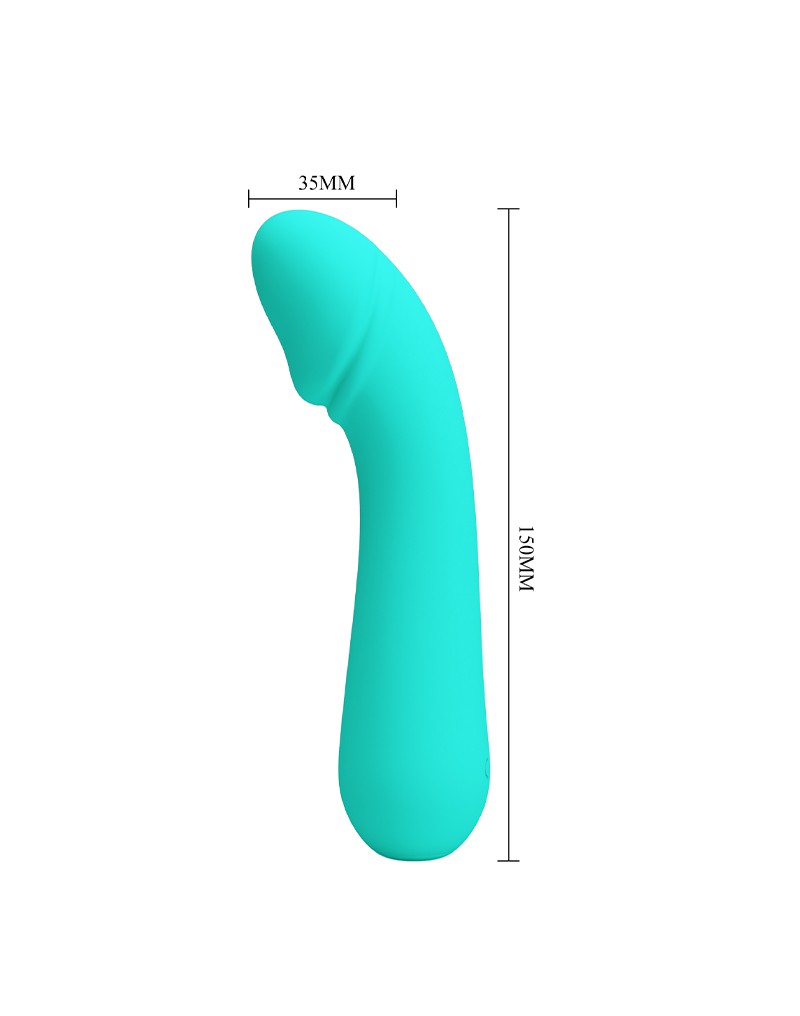 Pretty Love - Cetus - G-spot Vibrator - Turquoise-Erotiekvoordeel.nl