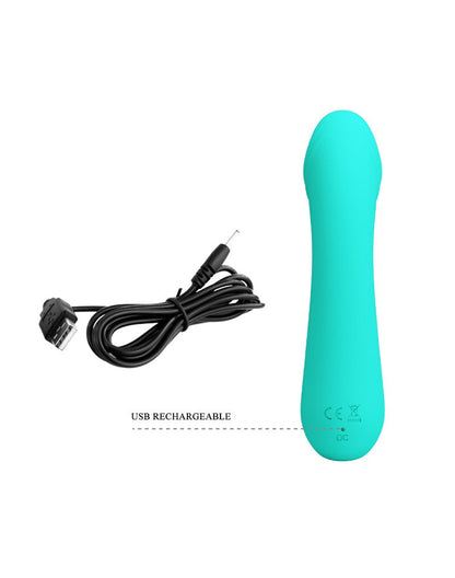 Pretty Love - Cetus - G-spot Vibrator - Turquoise-Erotiekvoordeel.nl