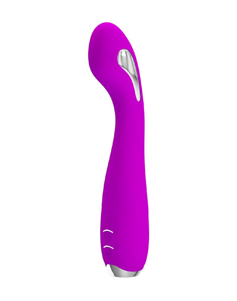 Pretty Love - Hector - G-Spot E-stim Vibrator met Electroshock - Met App Control - Paars-Erotiekvoordeel.nl