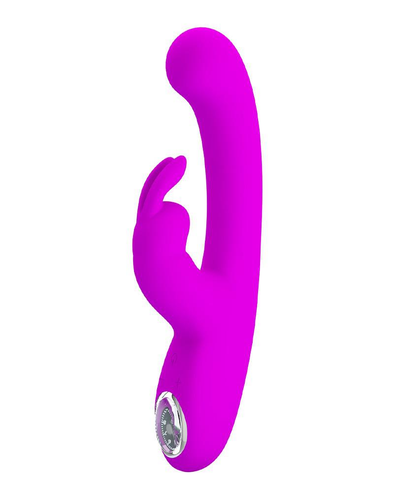 Pretty Love - Lamar - Rabbit Vibrator- Tarzan Vibrator - Met LCD Display - Dieproze-Erotiekvoordeel.nl