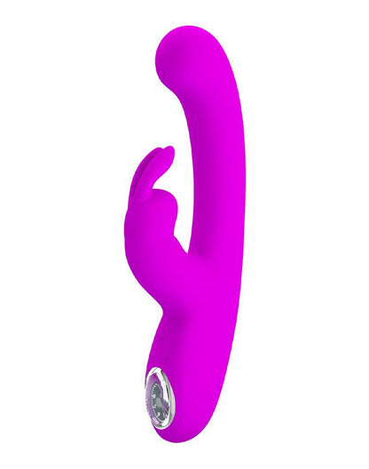 Pretty Love - Lamar - Rabbit Vibrator- Tarzan Vibrator - Met LCD Display - Dieproze-Erotiekvoordeel.nl